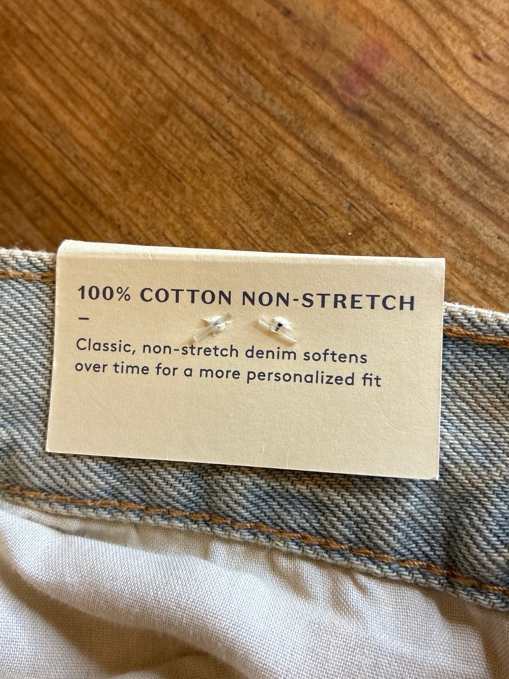 NWT Universal Thread 90s Baggy Jeans Tinted Vintage Wash Button Fly Size 6 - Picture 8 of 9